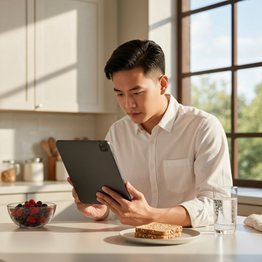 Reading nutrition information